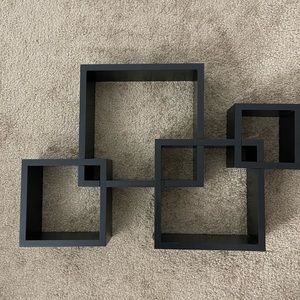 Wall Mounted Shelves - Espresso Finish